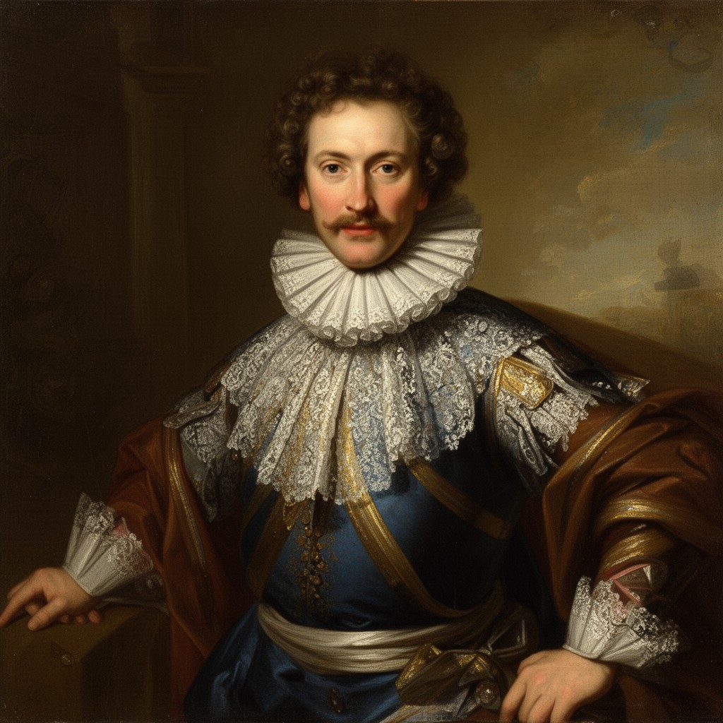 AI-generated illustration of Jan de Baen