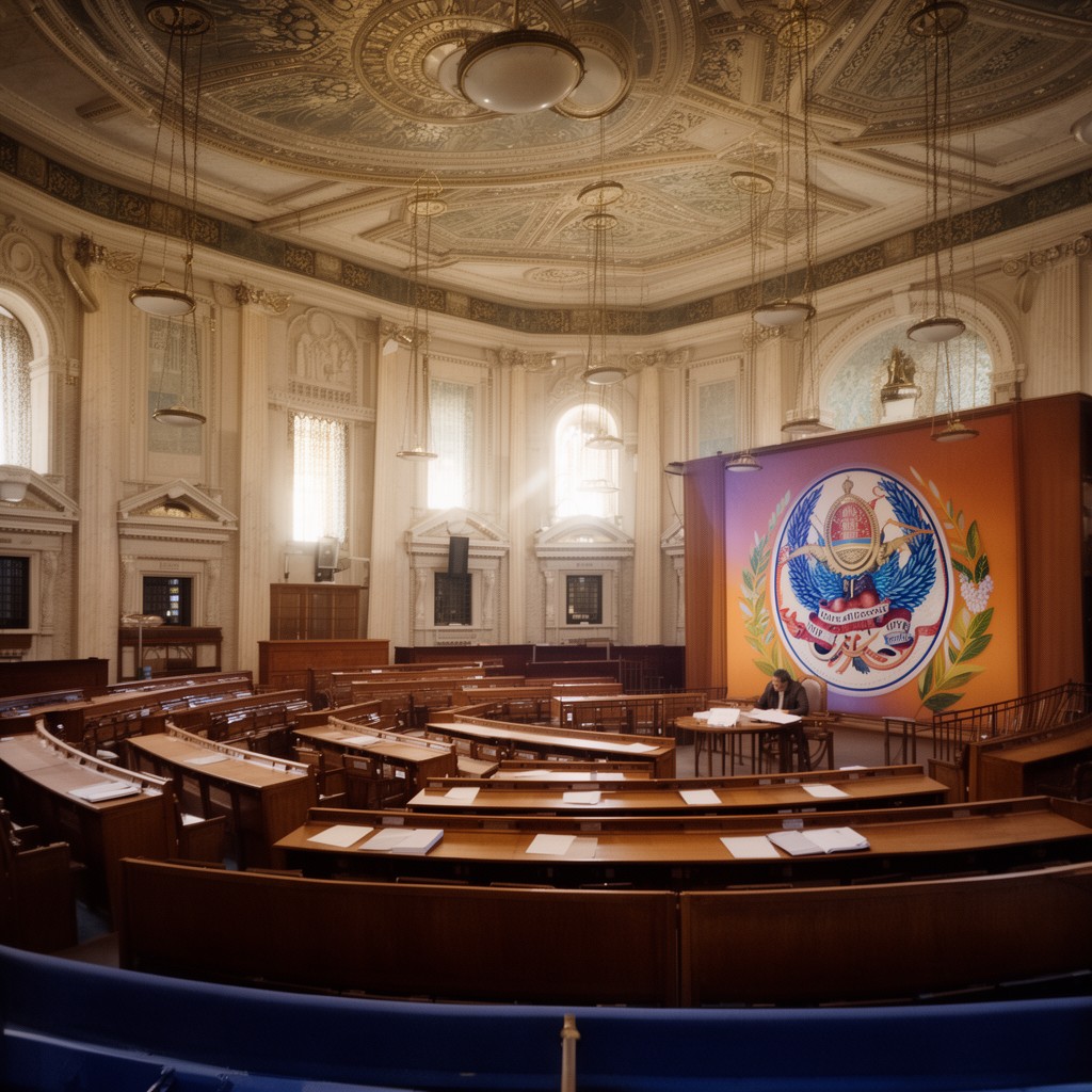 AI-generated illustration of Assembly of the League of Nations