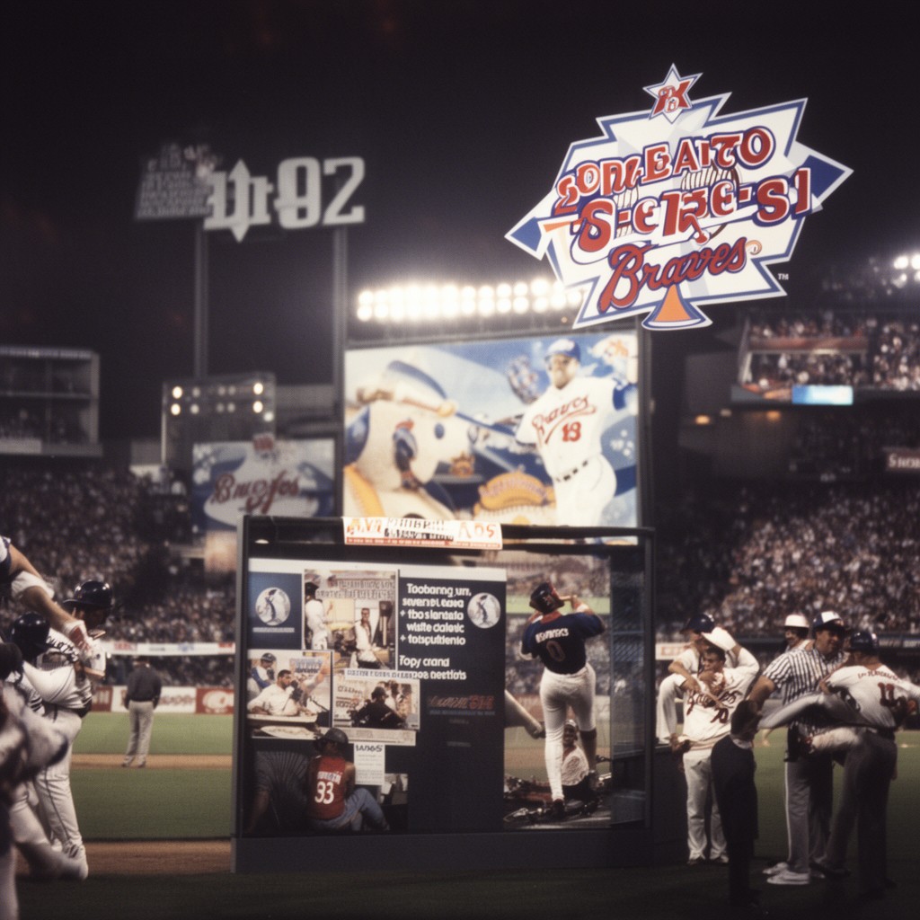 AI-generated illustration of 1992 World Series