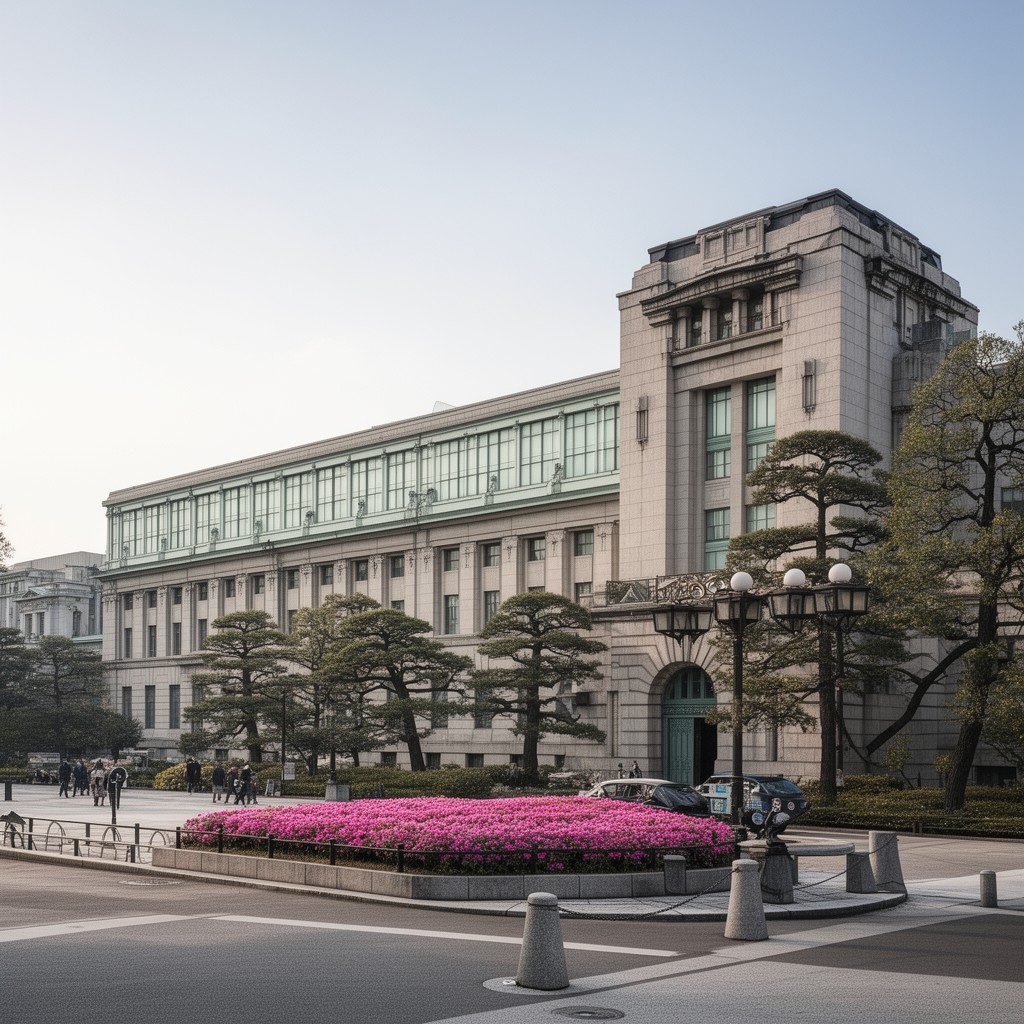 AI-generated illustration of Imperial Household Agency Building