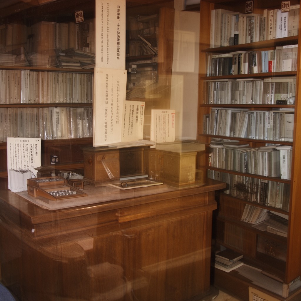 AI-generated illustration of Archives and Mausolea Department