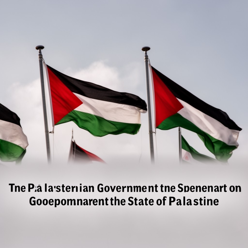 AI-generated illustration of Palestinian government