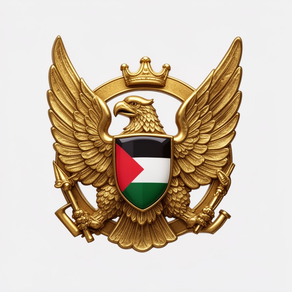 AI-generated illustration of Emblem of Palestine