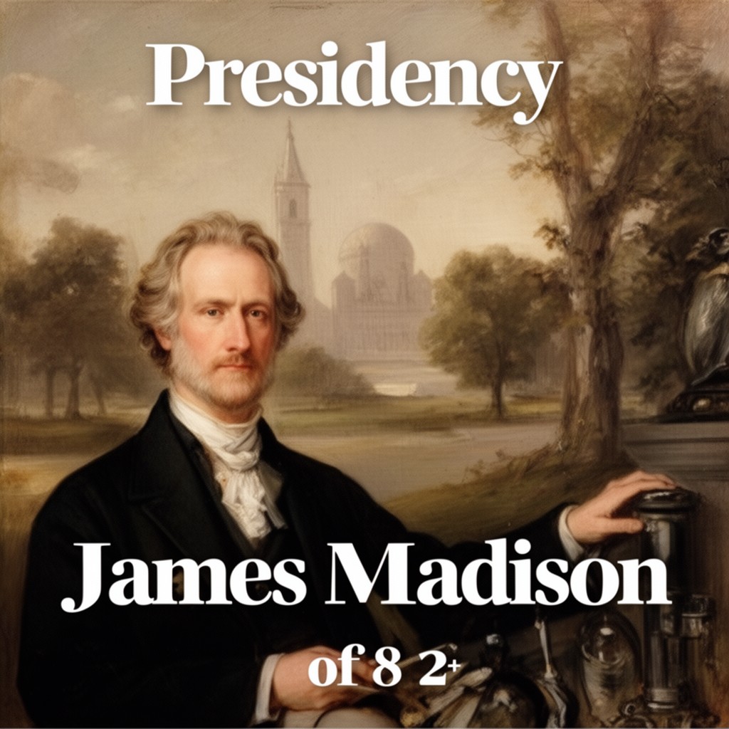 AI-generated illustration of Presidency of James Madison