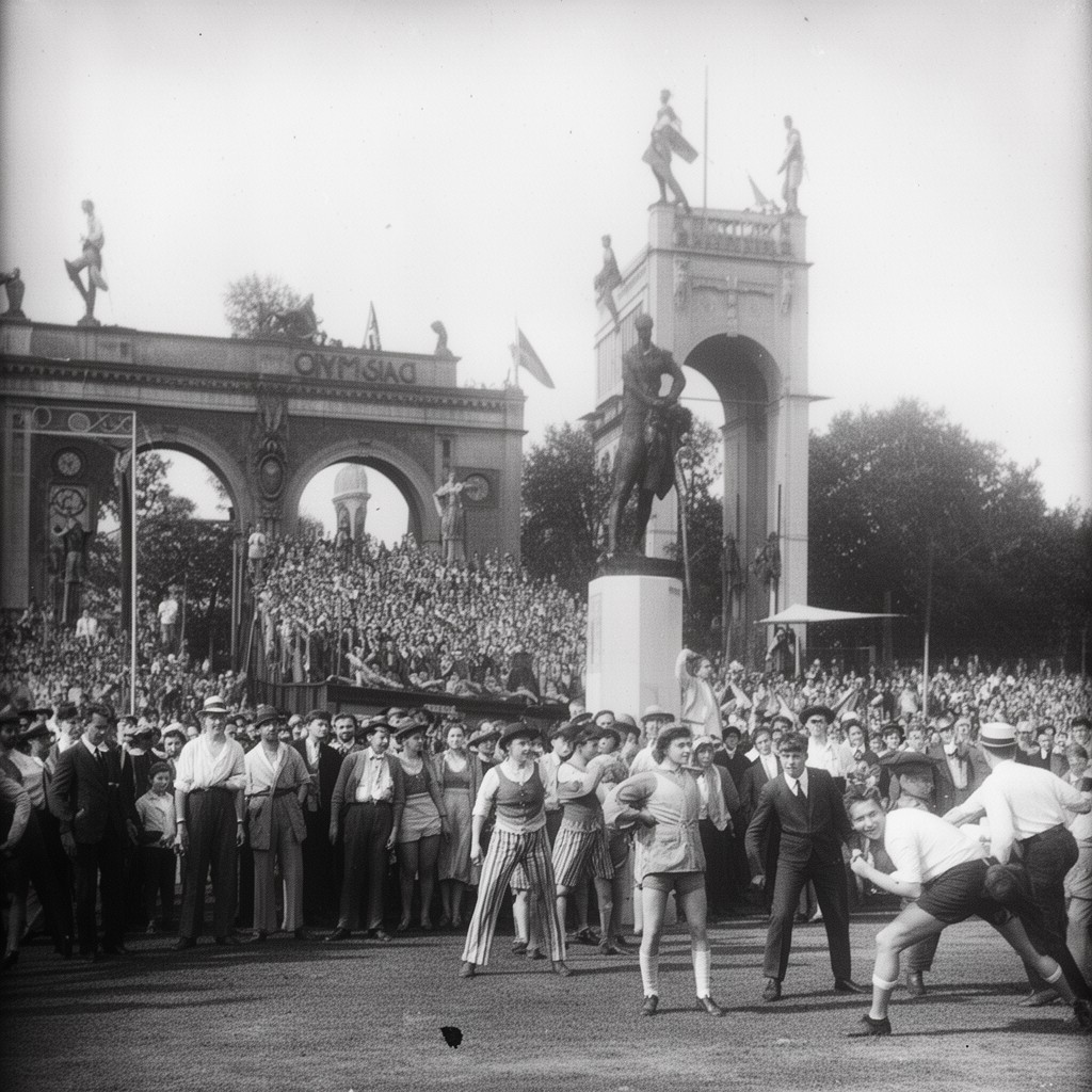 AI-generated illustration of 1912 Summer Olympics