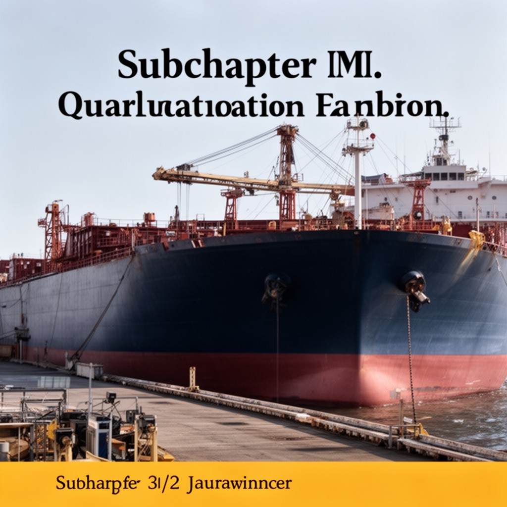 AI-generated illustration of Subchapter M