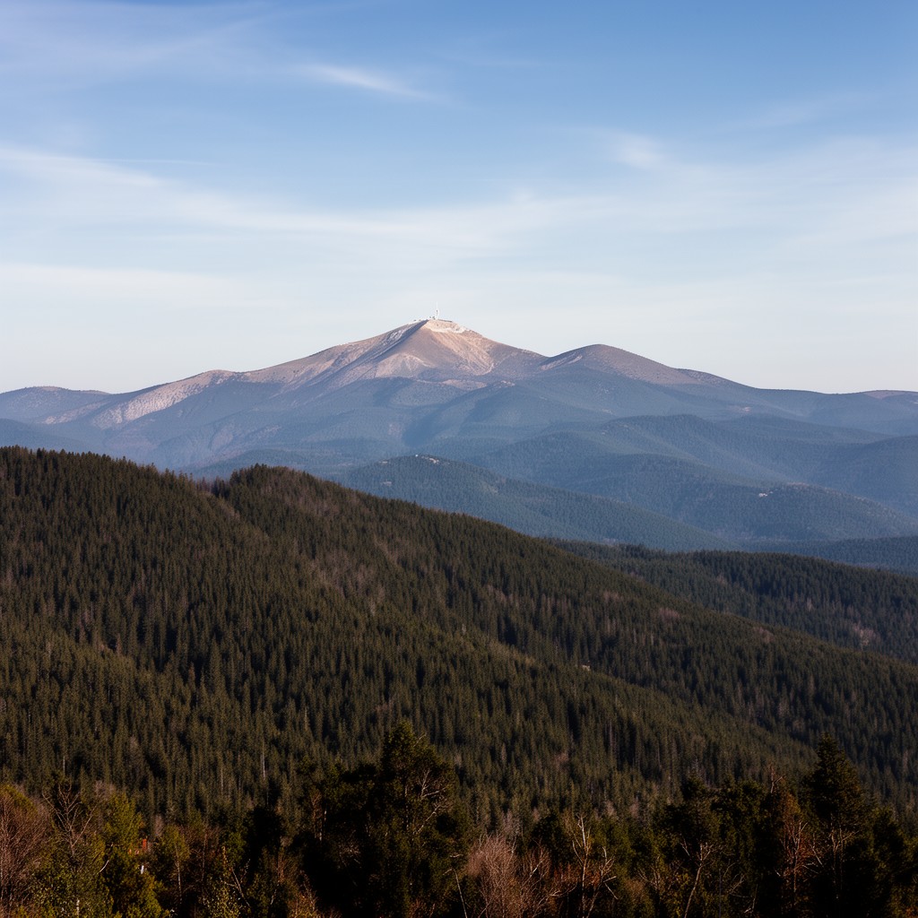 AI-generated illustration of Matra Mountains