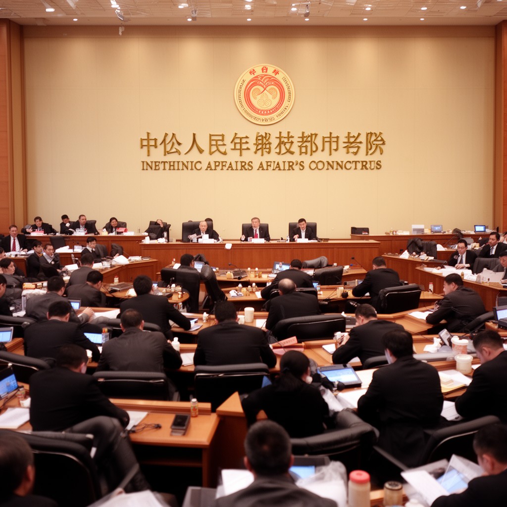AI-generated illustration of Ethnic Affairs Committee of the National People's Congress