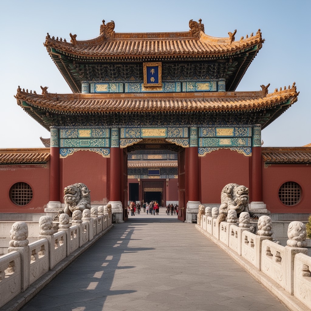 AI-generated illustration of East Glorious Gate
