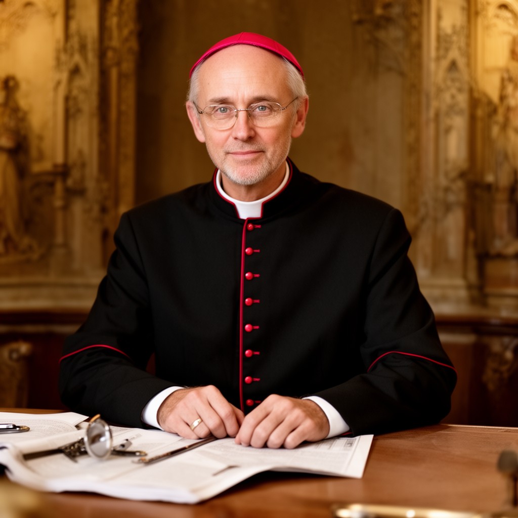 AI-generated illustration of Archbishop of Cologne