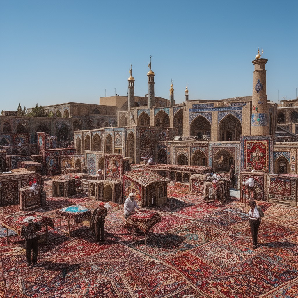 AI-generated illustration of Tabriz