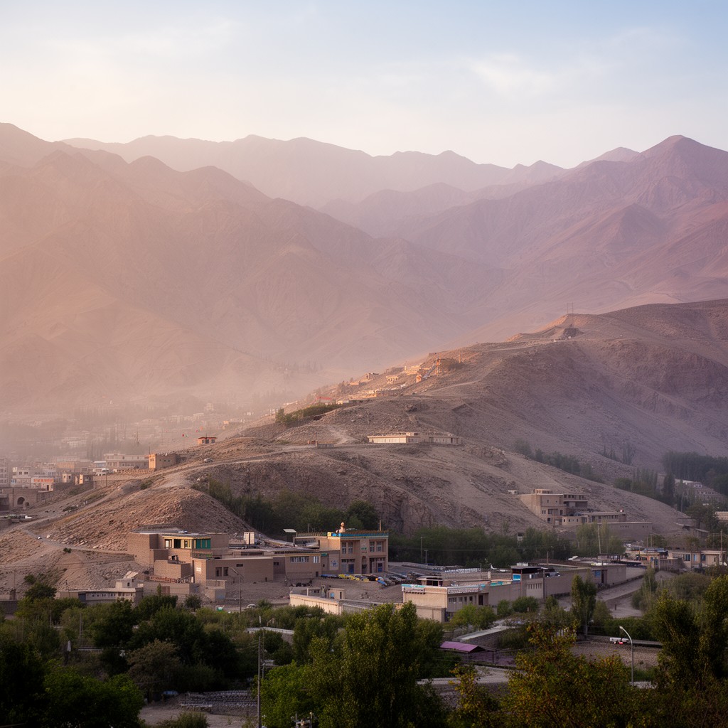 AI-generated illustration of Khorasan