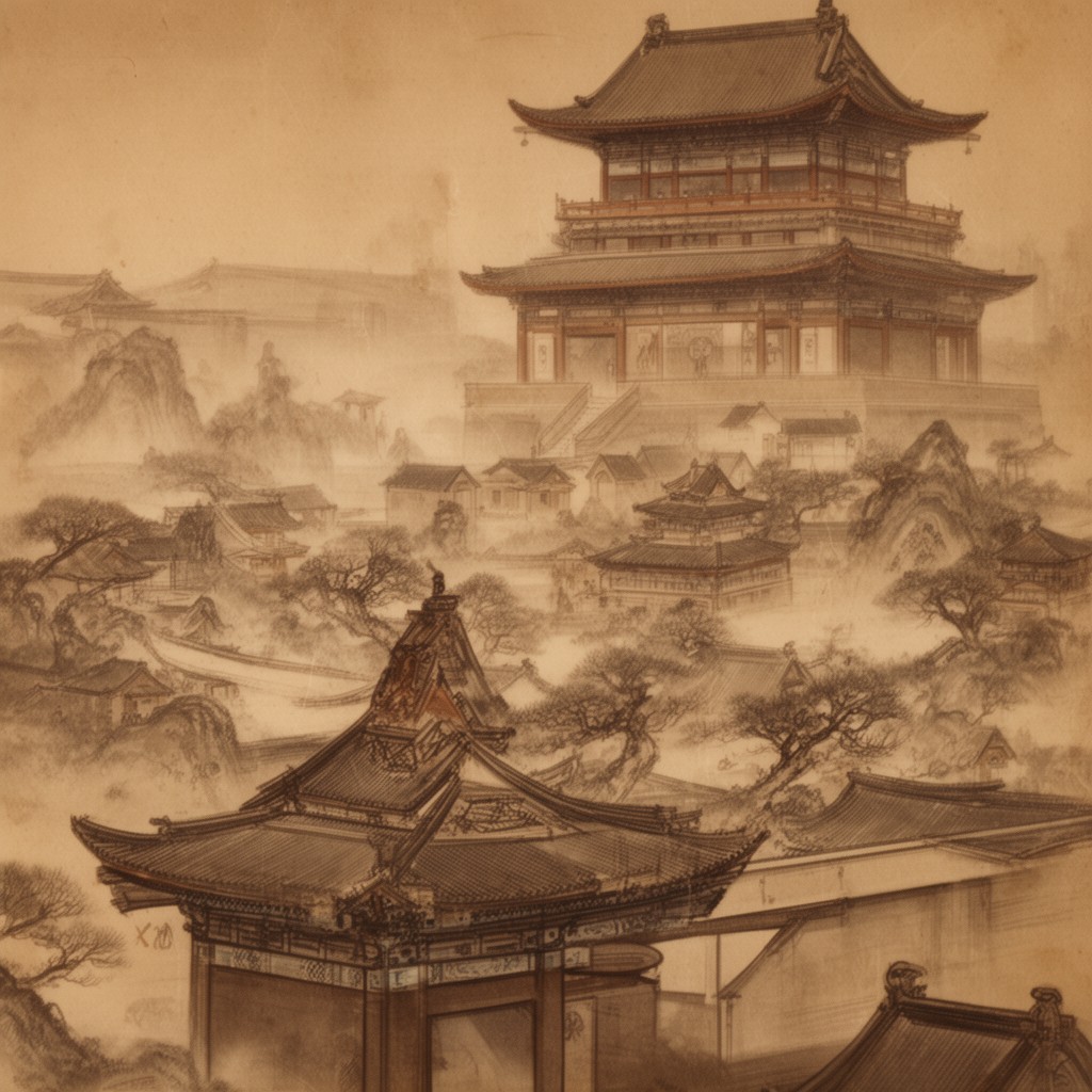 AI-generated illustration of Yuan dynasty
