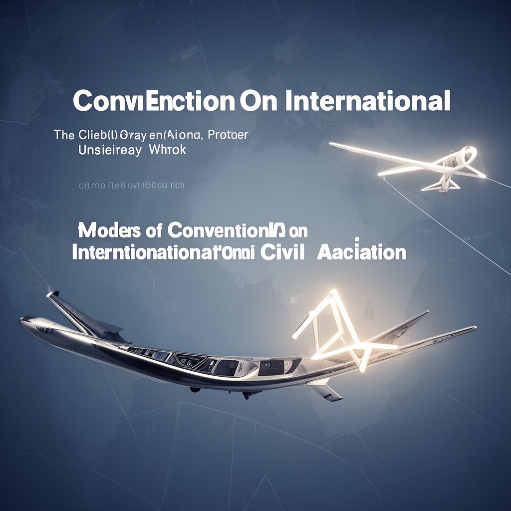 AI-generated illustration of Convention on International Civil Aviation
