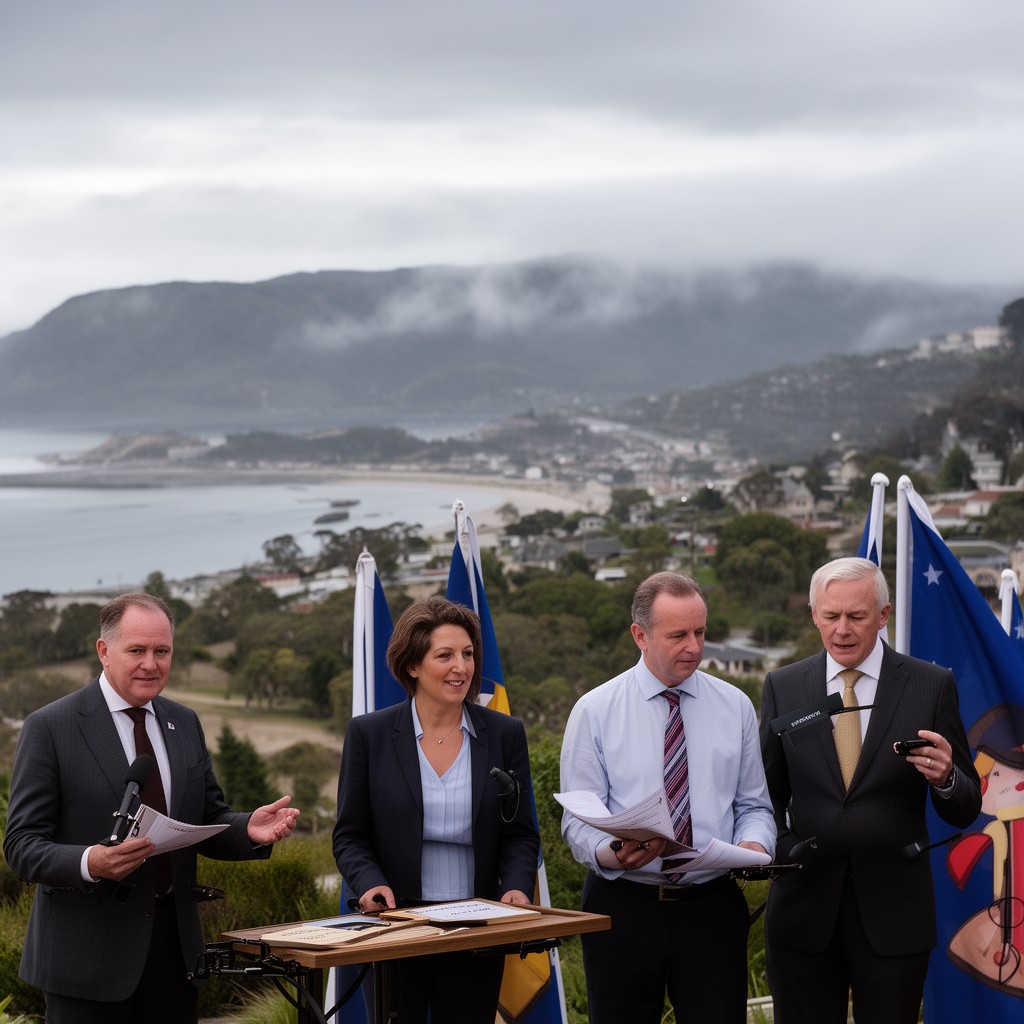 AI-generated illustration of Premier of Tasmania