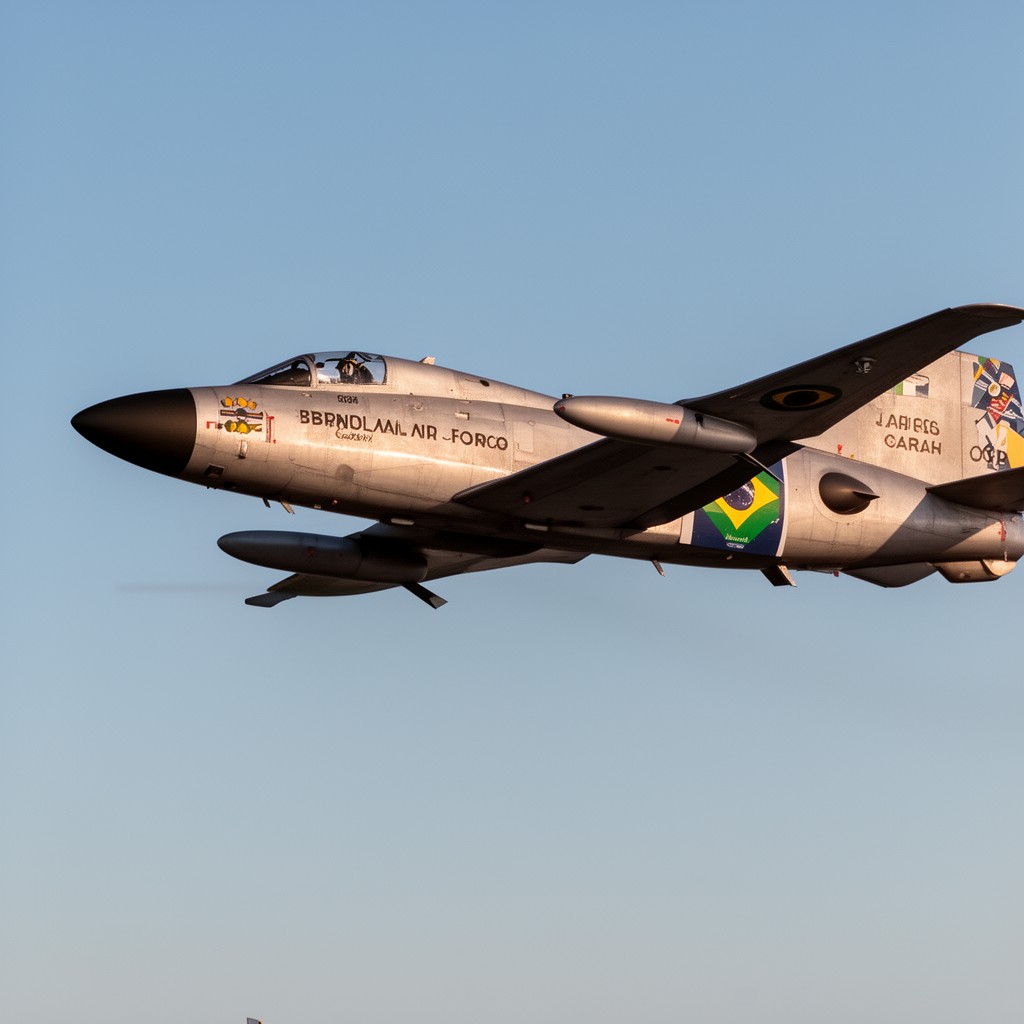 AI-generated illustration of Brazilian Air Force