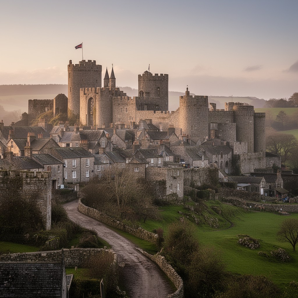 AI-generated illustration of Cashel