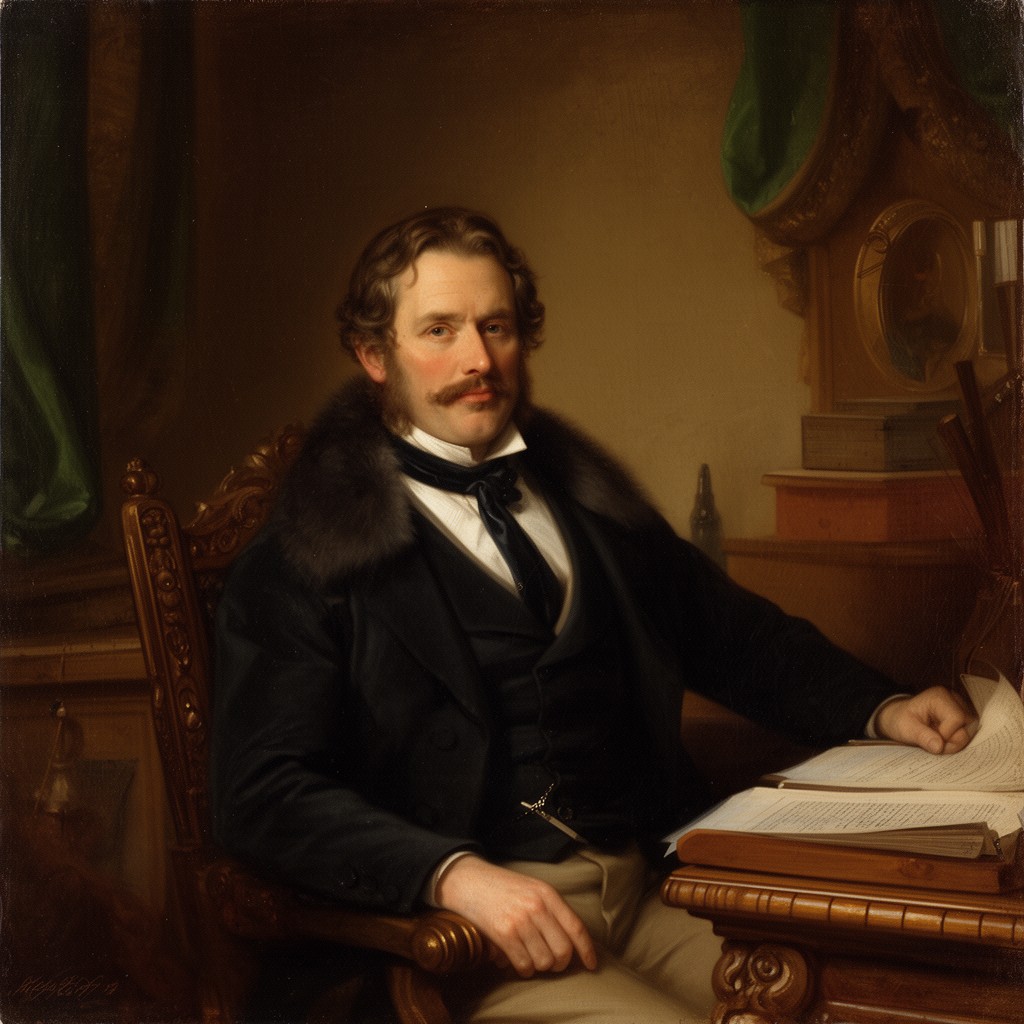 AI-generated illustration of John Bellingham