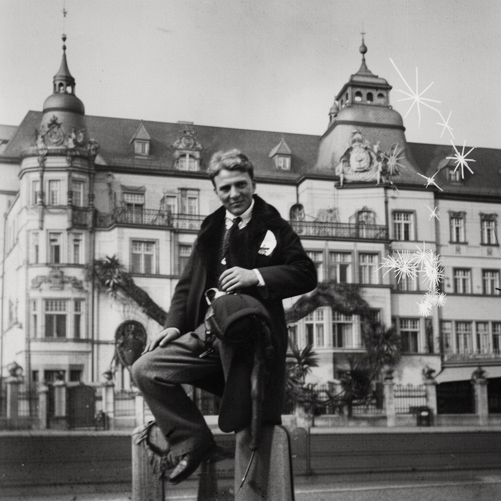 AI-generated illustration of Heinrich Hoffmann