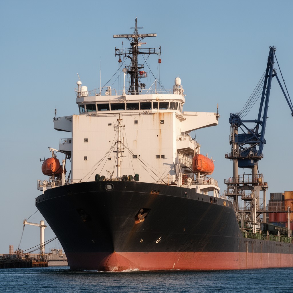 AI-generated illustration of International Ship and Port Facility Security Code