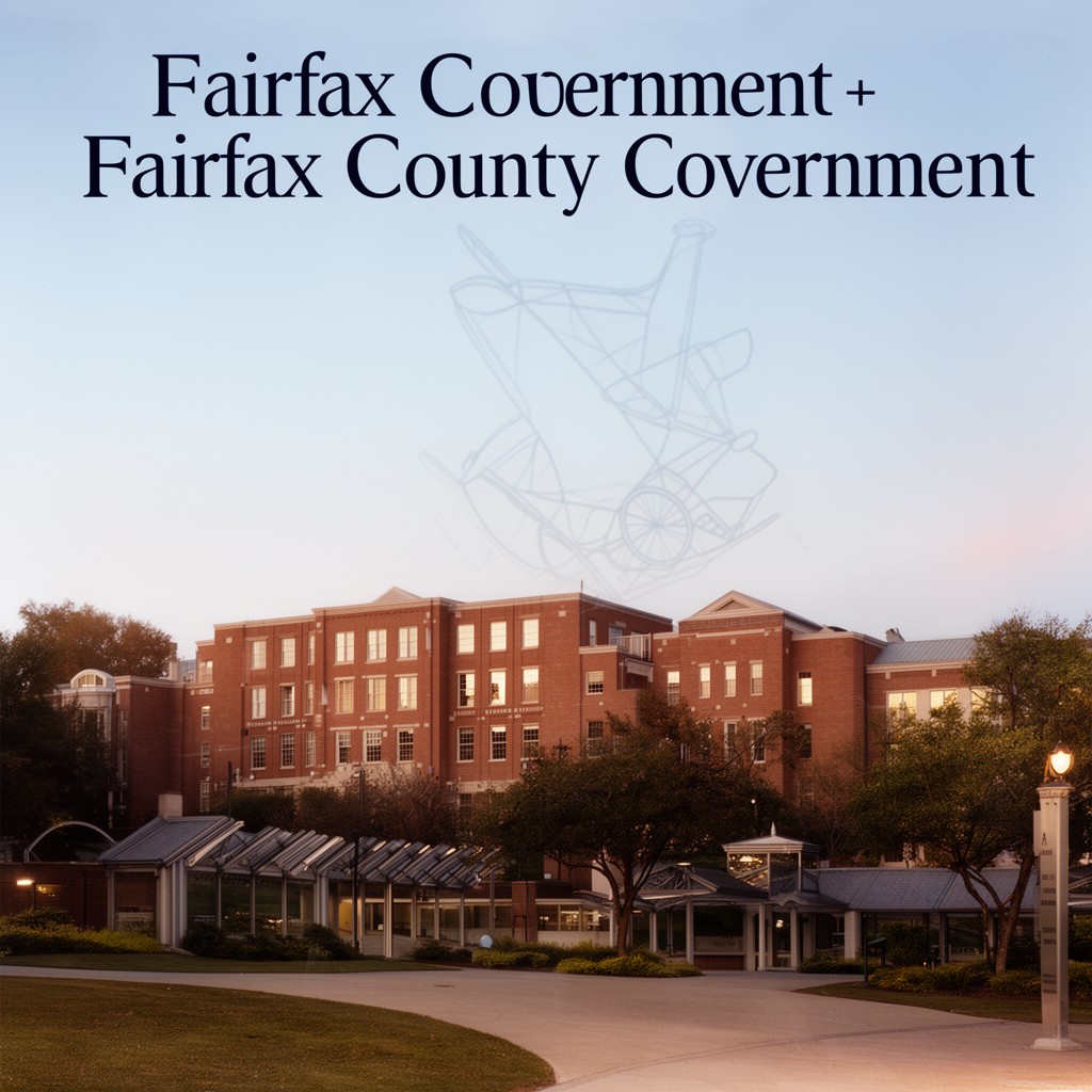AI-generated illustration of Fairfax County Government