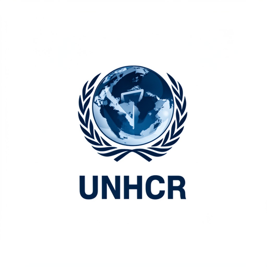 AI-generated illustration of UNHCR