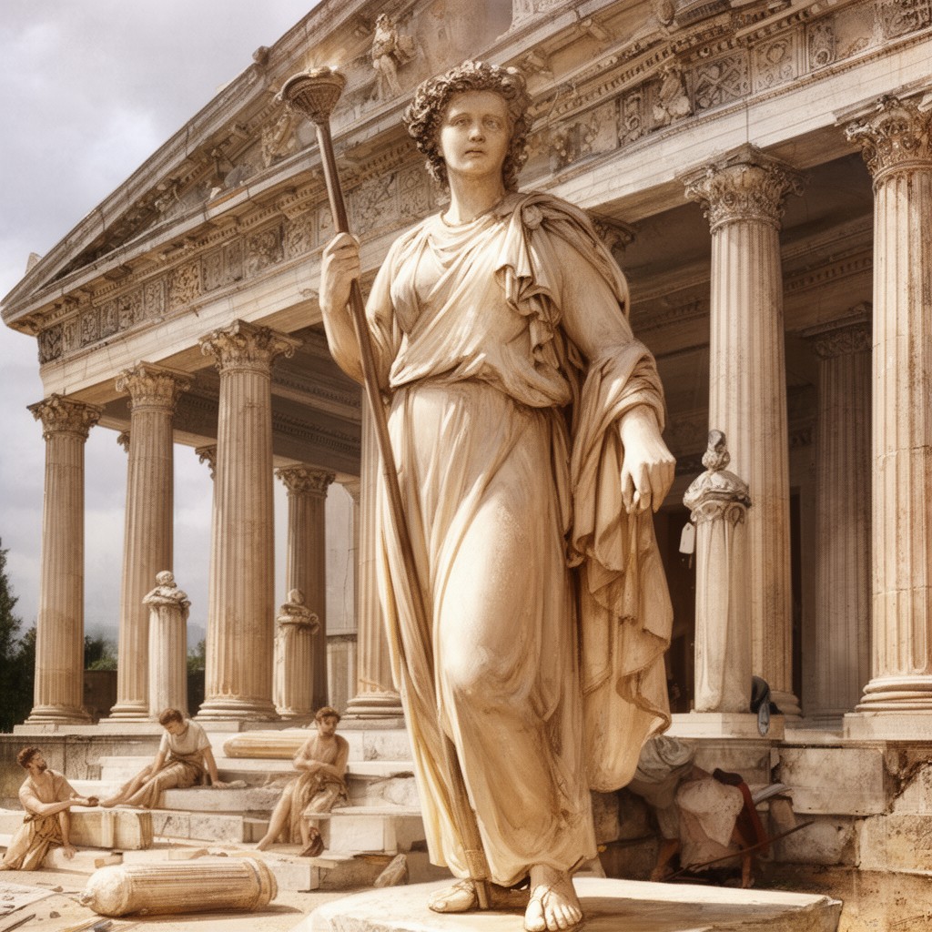 AI-generated illustration of Classical period