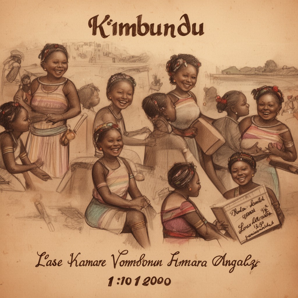 AI-generated illustration of Kimbundu