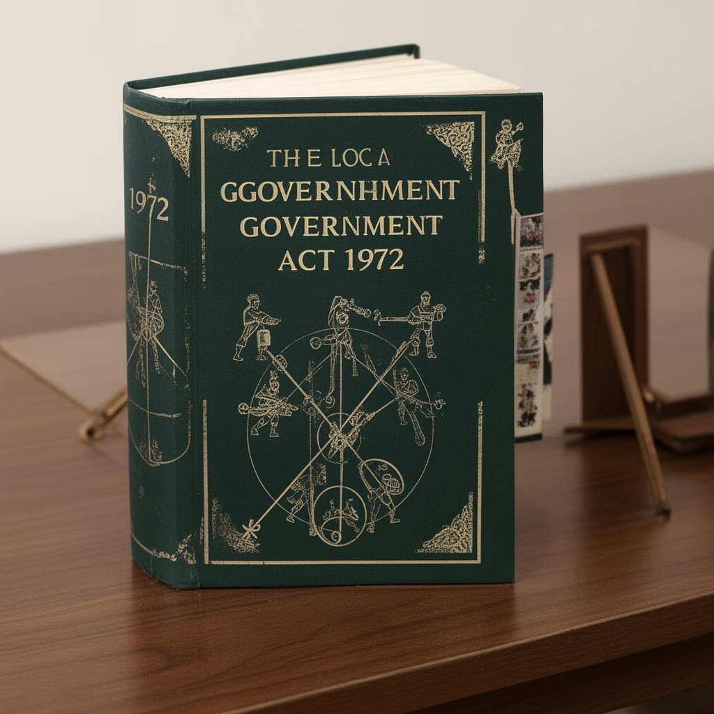 AI-generated illustration of Local Government Act 1972