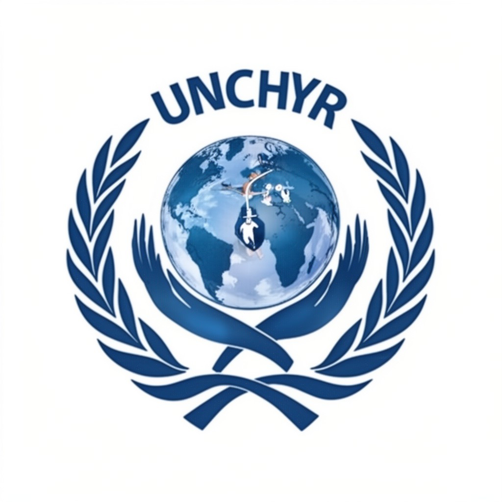 AI-generated illustration of UNCHR