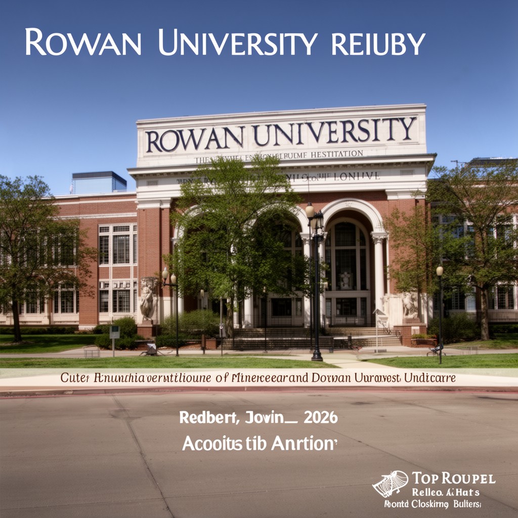 AI-generated illustration of Rowan University