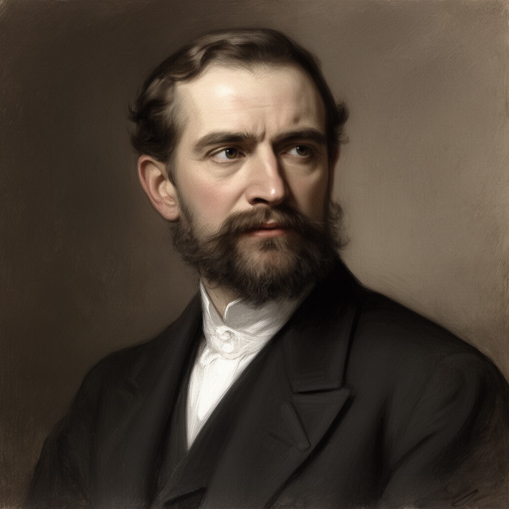 AI-generated illustration of Otto Wigand