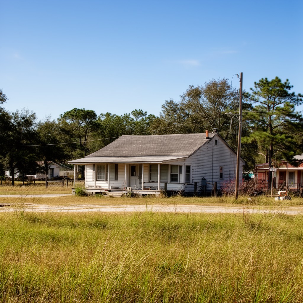 AI-generated illustration of Laurel Hill, Florida