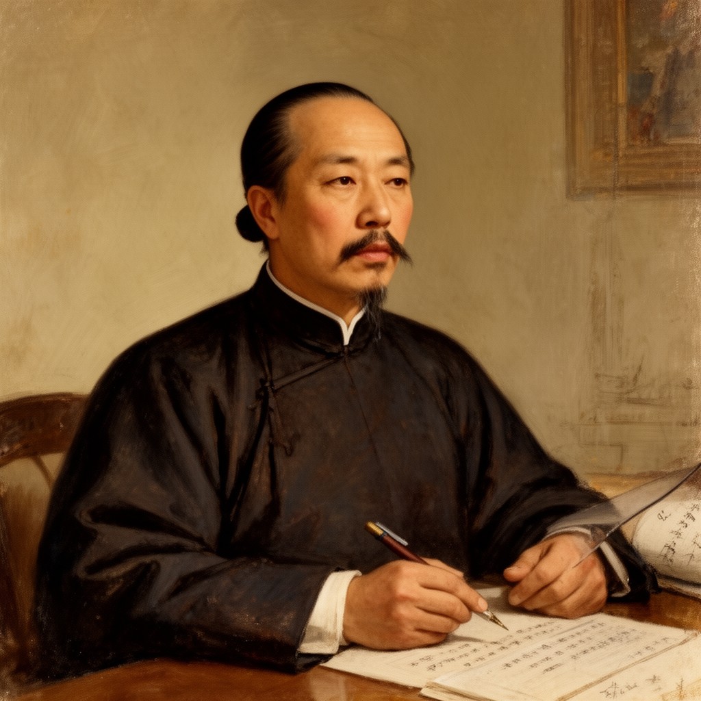 AI-generated illustration of Li Hongzhang