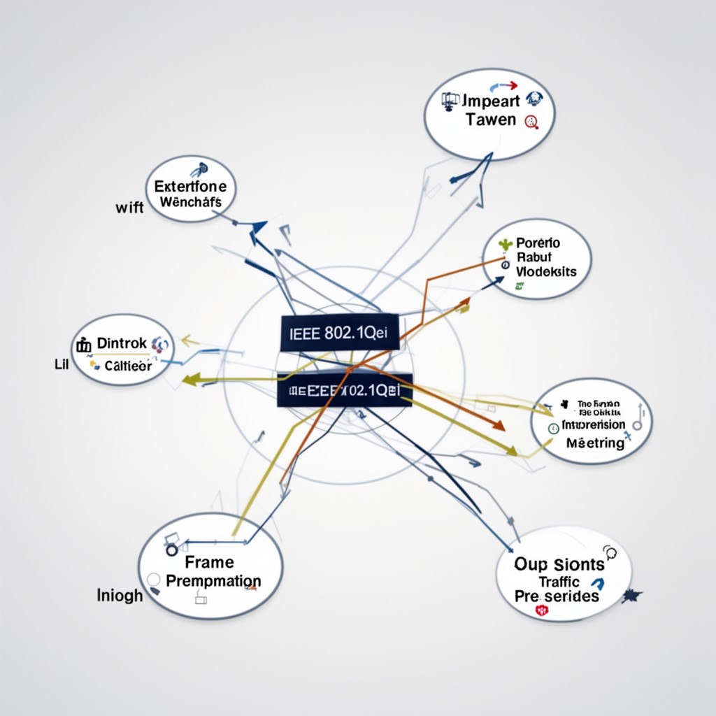 AI-generated illustration of IEEE 802.1Qei