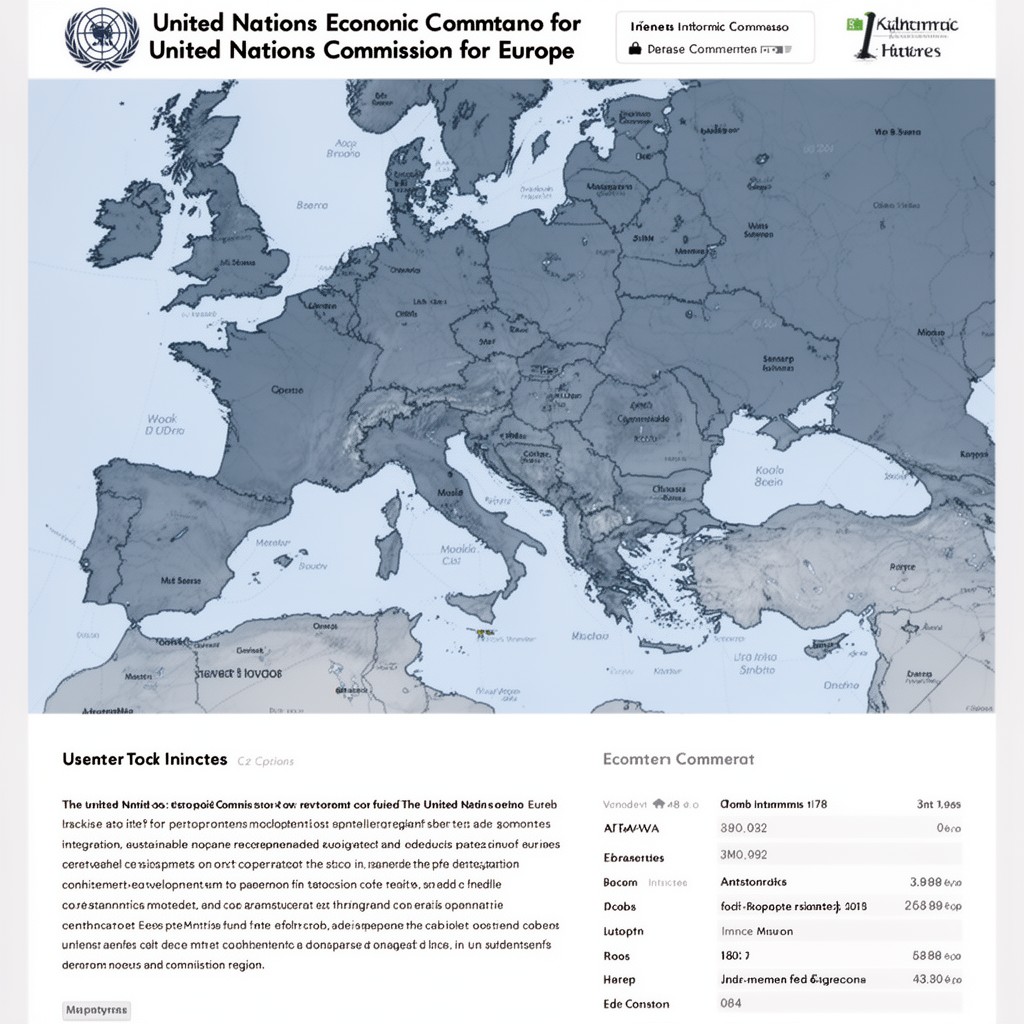 AI-generated illustration of United Nations Economic Commission for Europe