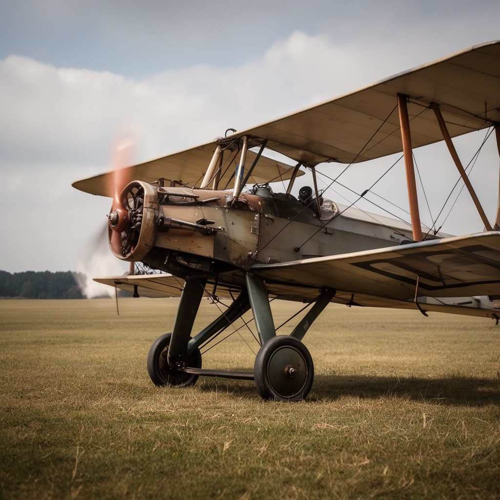 AI-generated illustration of Bristol F.2 Fighter