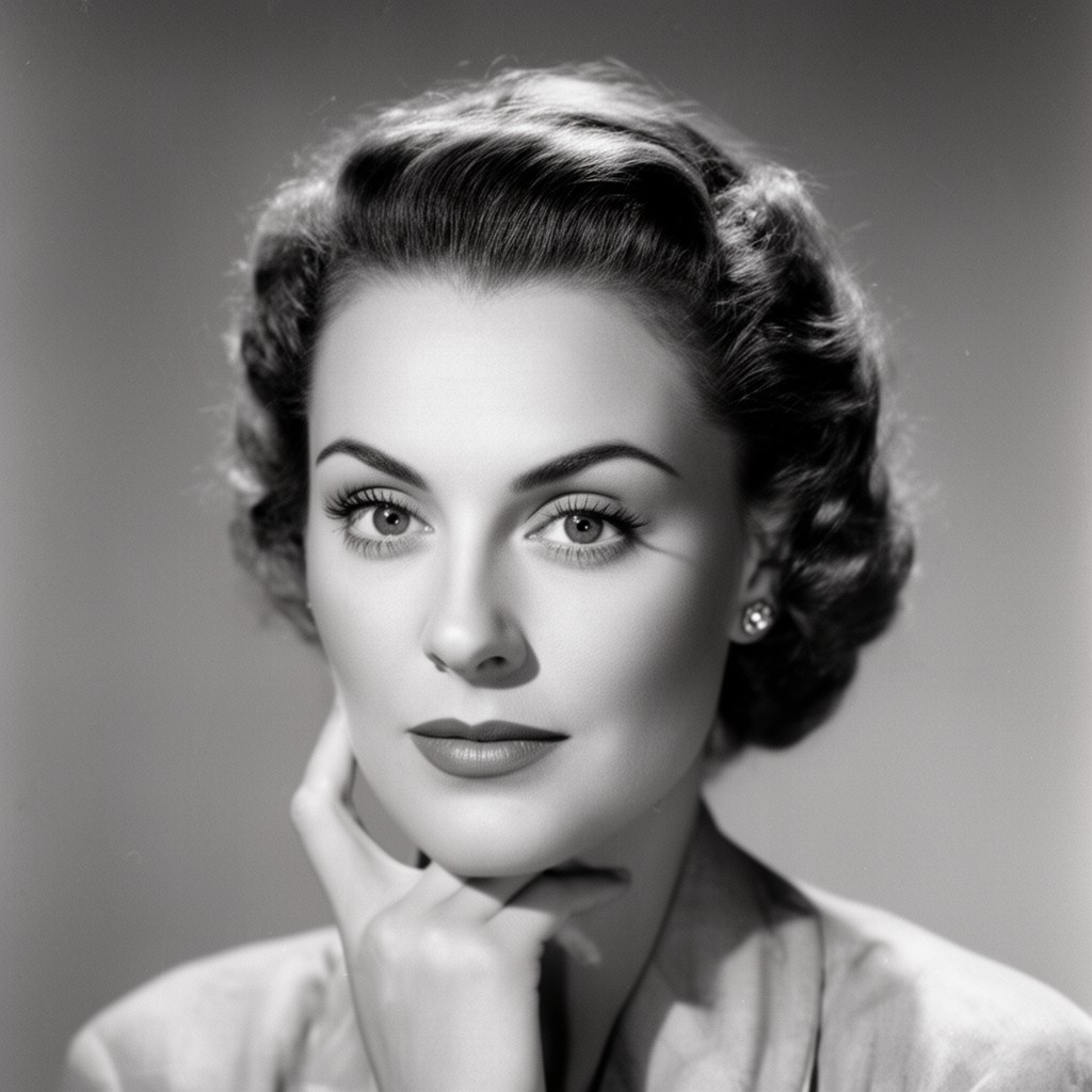 AI-generated illustration of Faye Emerson