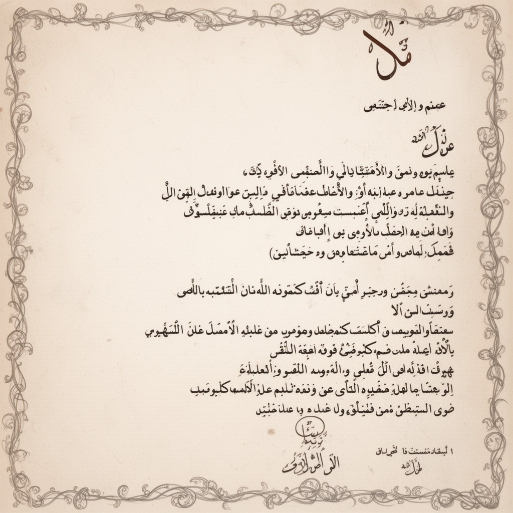 AI-generated illustration of Surah Ash-Sharh