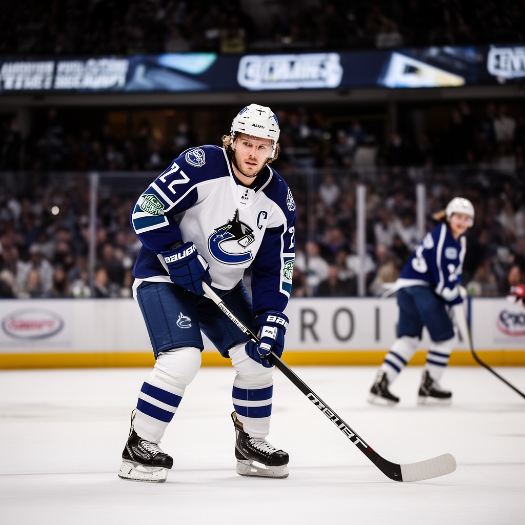 AI-generated illustration of Vancouver Canucks