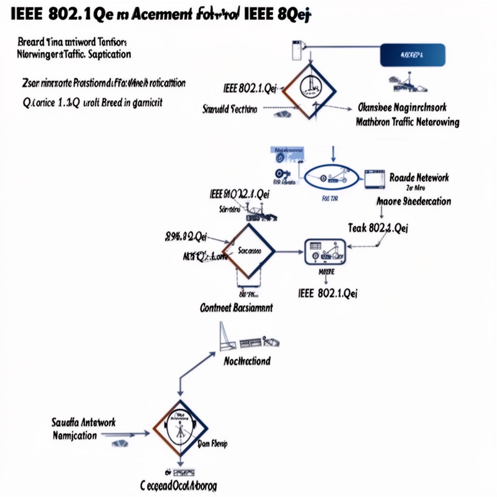 AI-generated illustration of IEEE 802.1Qej