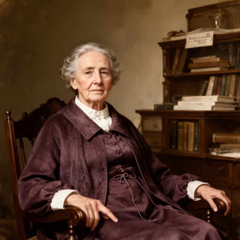 AI-generated illustration of Ann Eliza Birney Russell