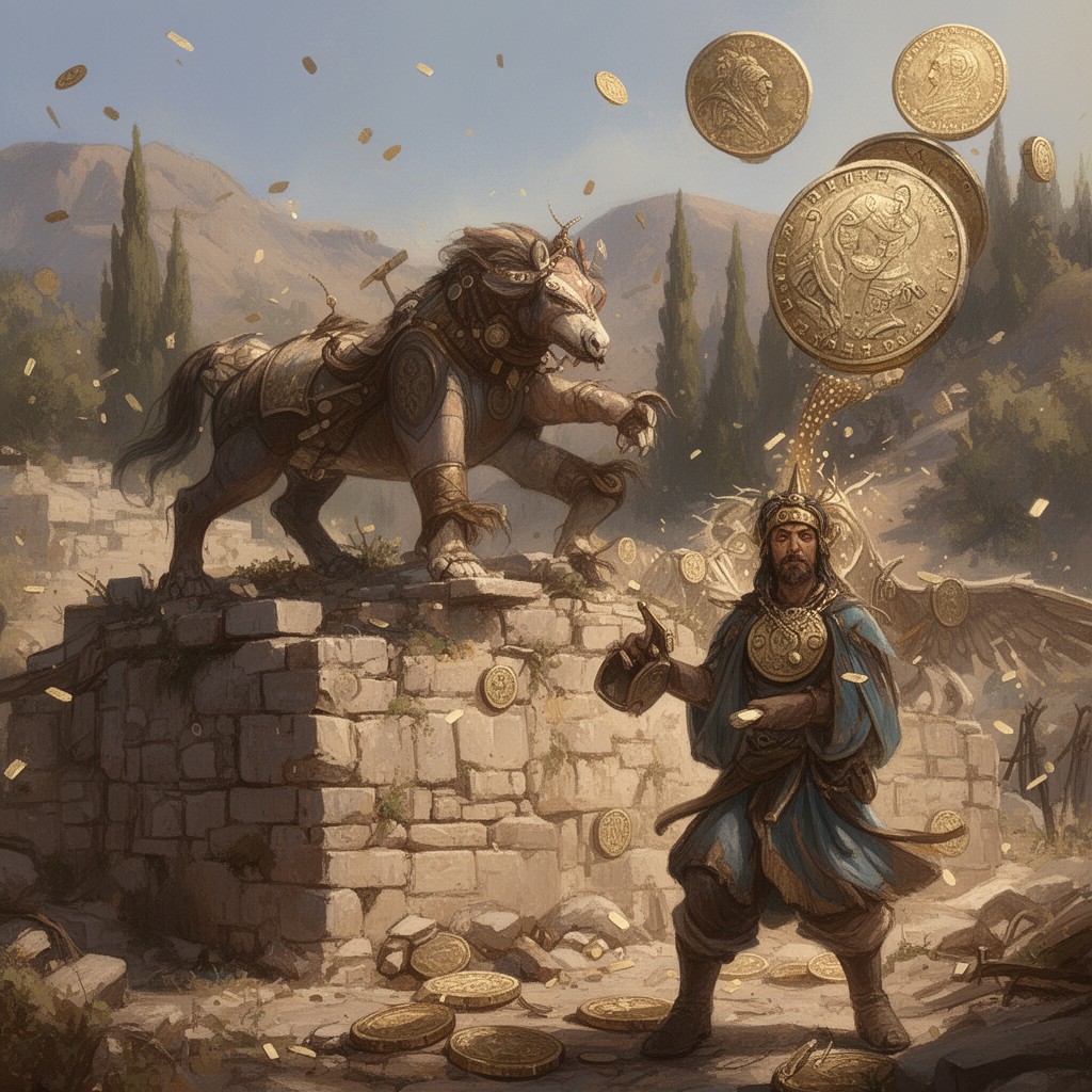 AI-generated illustration of Lydian Kingdom