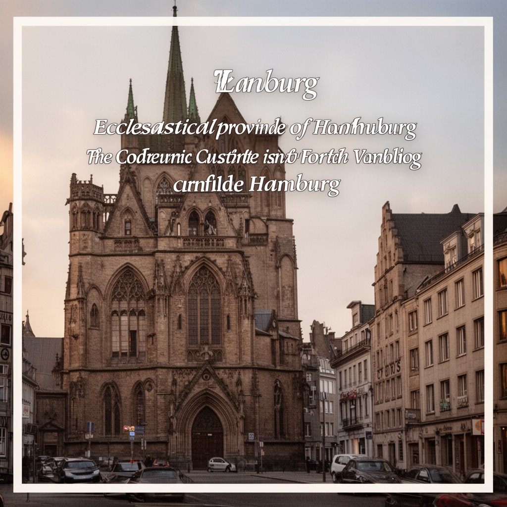 AI-generated illustration of Ecclesiastical province of Hamburg