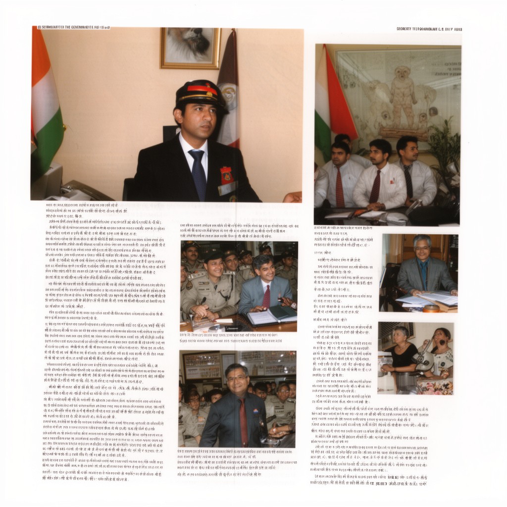 AI-generated illustration of Secretary to Government of India