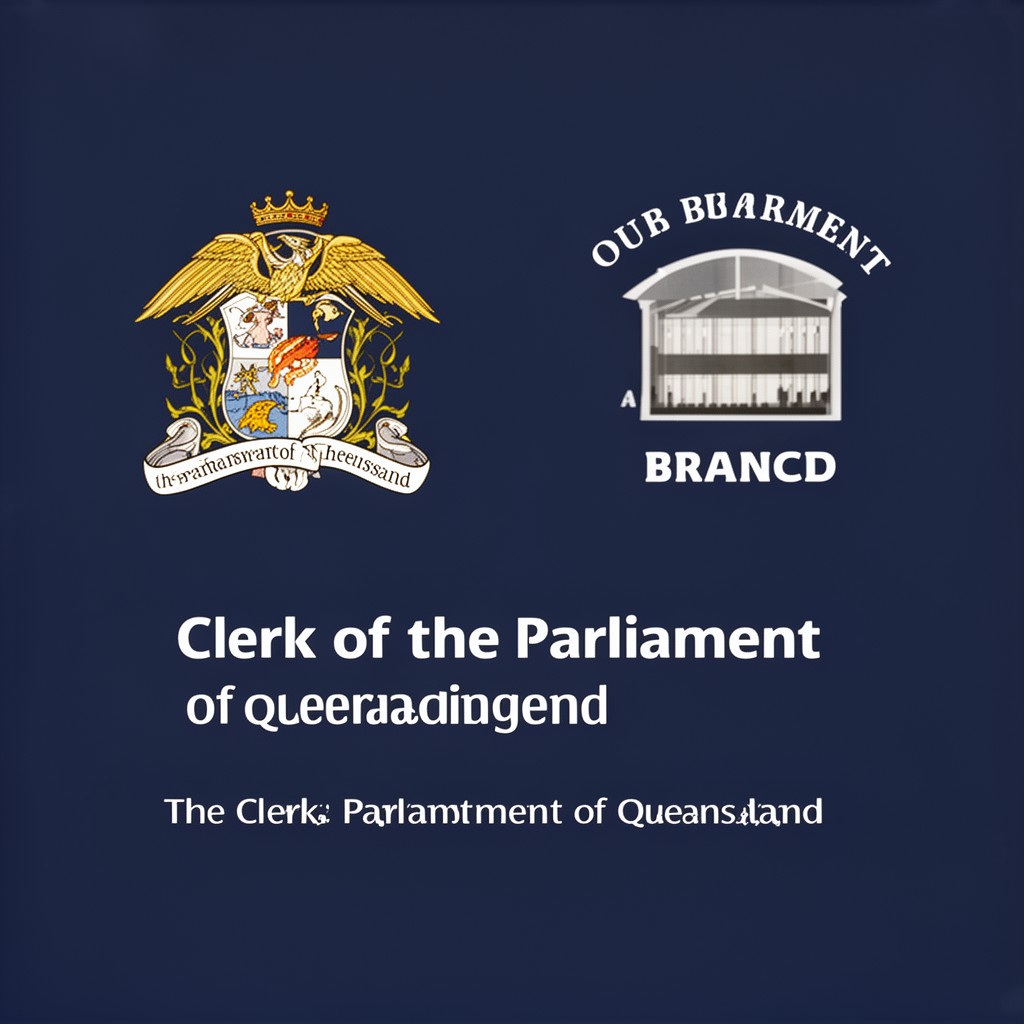 AI-generated illustration of Clerk of the Parliament of Queensland