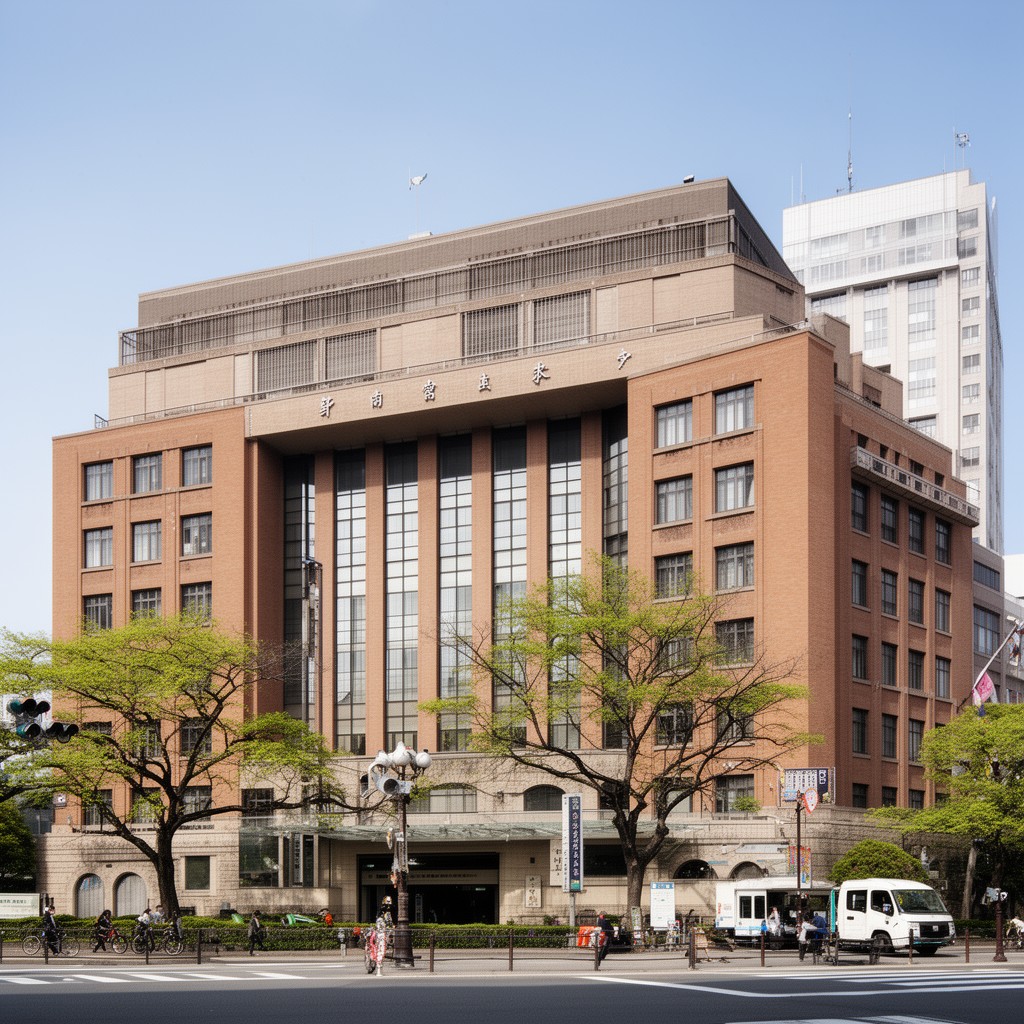 AI-generated illustration of Oita Branch of Fukuoka High Court