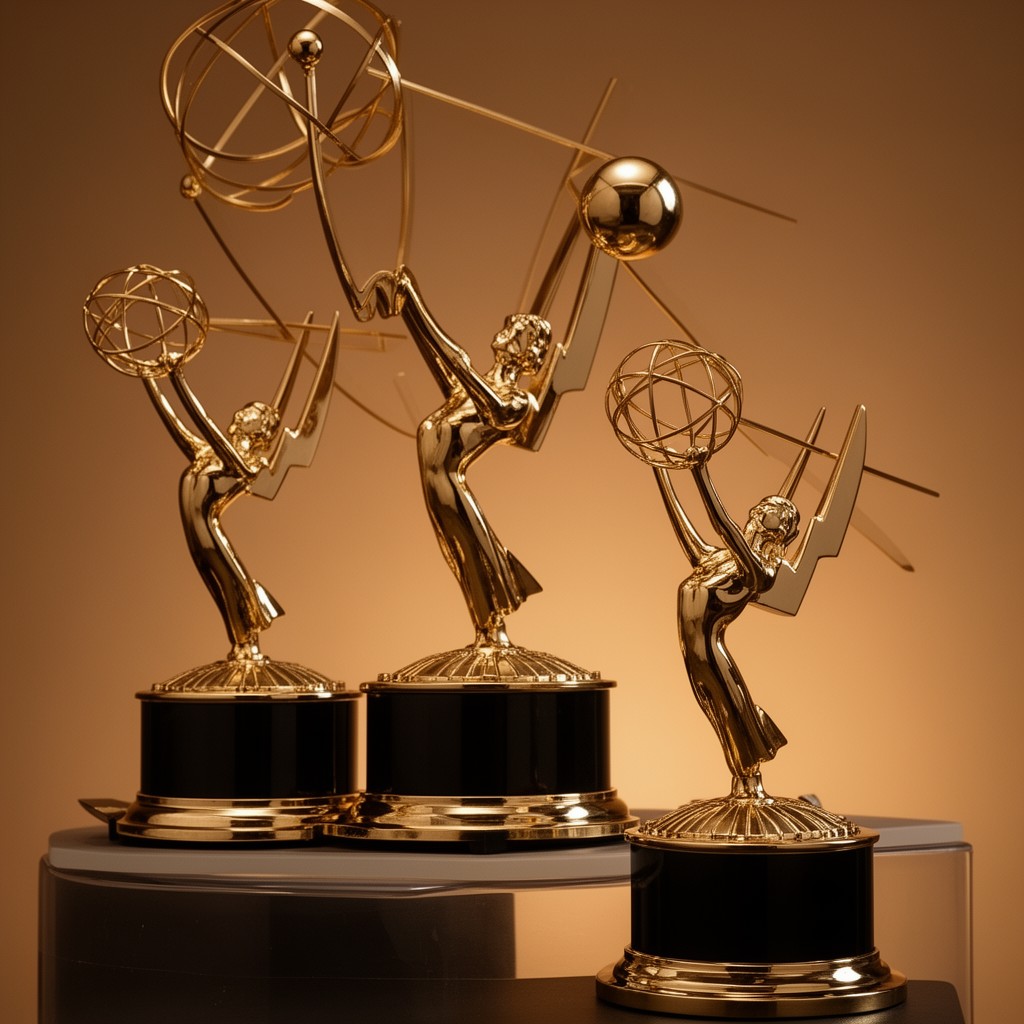 AI-generated illustration of Primetime Emmy Award for Outstanding Supporting Actress in a Drama Series