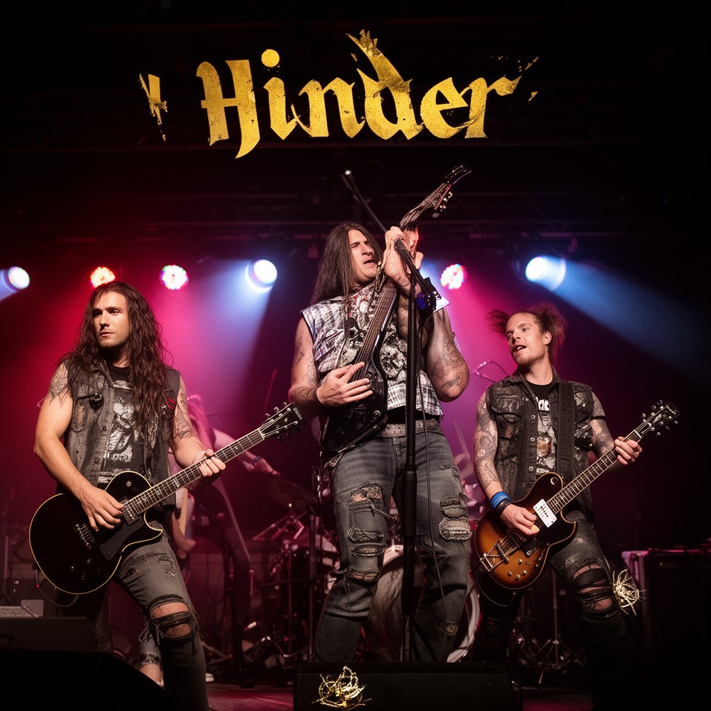 AI-generated illustration of Hinder