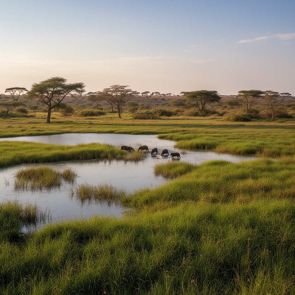 AI-generated illustration of Zambezi Region